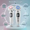 Elektriska ansiktsskrubber CKEYIN 6 I 1 Electric Rotation Ansiktsrengöring Brush Hot Compress Face Lyft Massager Ems LED Photon Skin Care Winkle Ta bort L230920