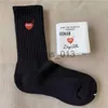 Мужские толстые теплые шерстяные винтажные рождественские носки с вышивкой в форме сердца и медведя, подарок, бесплатный размер, 6 пар/лот, x0916