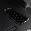 Kolfiber klistermärke Dashboard Air Condition Vent outlet Cover Trim Frame för Mercedes C Class W205 C180 C200 GLC Accessories256G