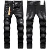 Modedesigner Men's High Street Jeans Skinny Jeans Slim Stretch Men's Cycling Pants väljer stil mm0hf57 jeans