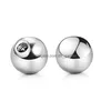 Tongue Rings Plain Screw Ear Stud Lip Bar Eyebrow Belly Button Ring Bead Ball Accessory 2Mm 2.5Mm M Horseshoe Stainless Stee Dhgarden Dhf83