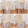 Housses de chaise, couvre-bras, jupe de Restaurant, protection de bureau, soie de lait blanche (polyester), canapé pour enfant