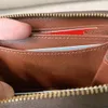 Portefeuille de styliste pour hommes et femmes, porte-cartes de luxe de grande capacité, sac à fermeture éclair véritable, sac de soirée à la mode