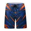 Shorts pour hommes Cody Lundin 2023 Board Maillots de bain pour hommes Maillots de bain à séchage rapide pour hommes 3D Beach Surf Lâche Respirant Bleu