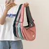 LL Sac à bandoulière pour femme Gym Course Sports de plein air Voyage Téléphone Porte-monnaie Poitrine Pack Dumpling Sac Sacs à bandoulière réglables Funny Pack Messenger Bags