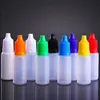 Empty Oil Bottle Plastic Dropper Bottles For Eye Drops 3ml 5ml 10ml 15ml 20ml 30ml 50ml 100ml With Tamper Evident Caps Eyewash E Liquid Ejvp