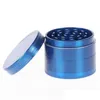 Party Favor 40mm 4 couches Sharpstone Tabac Grinder Meuleuses en métal Main Mler Pepper CNC Dents Accessoires pour fumer Drop Livraison Accueil Dhpu2