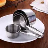 Measuring Tools 4 Pcs Stainless Steel Cups Kitchen Baking Spoon Set Coffee Milk Powder With Scale