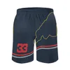 Pantaloni da corsa F1 pantaloncini Formula 1 Team Abbigliamento da uomo Fan Abbigliamento Casual Pantaloni da spiaggia traspiranti222F