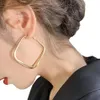 Dangle Kroonluchter Mode Cirkel Hoop Earring 2021 Grote Geometrische Ronde Hart Goud Kleur Oorbellen Voor Vrouwen Drop Moderne Vrouwelijke Je342v