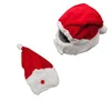 Couvre-casque de cyclisme du Père Noël Couvre-casque de moto de Noël Chapeau de sécurité intégral Casquette de course du Père Noël Joyeux Noël Décoration Cadeau Q573