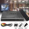 DVD VCD Player 110V 240V Home Entertainment Multimedia For TV DVD Player With Remote Control USB Input VCD MP3 Video AV Output Theatre System L230916