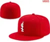 Męskie baseball w Seattle Pełne zamknięte czapki Summer Snapback Sox LS Letter Bone Kobiety Kolor Kolor WSZYSTKIE 32 drużyny Casual Sport Flat Hats NY Mix Kolory Rozmiar Casquette A2