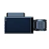 3レンズダッシュカムHD 1440pカーDVRカメラwifi gpsナイトビジョンビデオレコーダーgセンサーA6とブラックボックスウェイウェイ