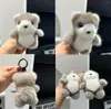 Schlüsselanhänger Niedlicher Bär Tier Flauschige Puppe Echter Schlüsselbund Rucksack Spielzeug Tasche Telefon Dekoration Schlüsselring Kinder Geschenk