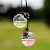 Car Hanging Perfume Pendant Bottle Air Freshener With Flower Auto Essential Oils Diffuser Automobiles Ornaments248V