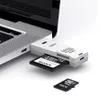 قراء بطاقة الذاكرة USB 3.0 Card Reader SD TF بطاقة بطاقة الذاكرة القارئ 2 في 1 محول Cardreader ذكي عالية السرعة لإكسسوارات الكمبيوتر المحمول للكمبيوتر الشخصي L230916