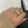 Coole ring voor dames heren luxe designer ringen engagementen voor dames liefde merk ring ontwerpers sieraden heren gouden ring D2205071Z220n