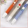 1/2pcs Art Floral Automatic Pencils 0.5/0.7mm 기계식 Kawaii 문구 귀여운 학교 사무용품 아이 선물