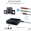 Bluetooth Car Kit 5.0 O Empfänger Sender Aux Rca 3,5 mm 3,5 Jack USB Musik Stereo Wireless Adapter für TV PC Lautsprecher Drop Delive Dhbcc