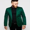 New Arrivals 2018 Mens Suits Italian Design Green Stain Jacket Groom Tuxedos For Men Wedding Suits For Men Costume Mariage Homme250U