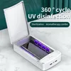 Boîte de désinfectant à lumière UV Désinfectant pour masque de téléphone UV Stérilisateur UVC pour smartphone Tue 99 à 9 % des germes et des bactéries2593