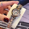 Women's Watch High Quality Steel Band Watch Designer Calender Watch Quartz Clock Circle Watch With Box