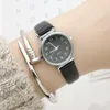 Wristwatches Simple Small Band Dial Women's Watch Primary School Students' Belt Quartz Digital