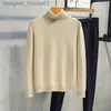 Men's Hoodies Sweatshirts Men's Turtleneck Autumn Winter New Style Sweater Inner Thick Solid Color Knitted Bottoming Shirt L230916