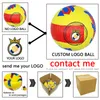 Ballons Personnalisez votre ballon de football Club Team Match Training Ballons de football Taille 5 Haute qualité PU Impression sans couture Cadeau personnalisé 230915