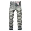 Pantalon de jogging en denim pour hommes, jeans en détresse, grande taille, cool, de styliste, déchiré, Fashion2892