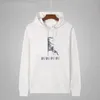 Bordado de luxo masculino hoodies lobo cabeça impressão padrão designer moletom hip hop homens moletom com capuz carta impressão casual pulôver moletom outono moda suéter