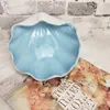 Miski miska miska ceramiczna do naczynia cukierki do przechowywania ocean śródziemnomorska dekoracja morska dla domu el restauracja niebieska
