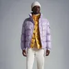 Erkek Aşağı Parkas Fermuar Dış Giyim Kapşonlu Uzun Kollu Kalın Stand Dollar Parka Puffer Coats Parlak
