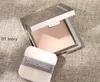 Small silver powder concealer and makeup powder