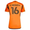 23 24 Houston Dynamo FC Futey Jersey Fãs Versão Sebas Ferreira H. Herrera Carrasquilla Jerseys 2023 2024 Função de futebol fora