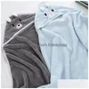 Asciugamano da bagno Asciugamano con cappuccio per bambino Asciugamano per neonato Accappatoio per bambini Coperta super morbida Caldo slee Ddle Wrap per neonati Ragazzi Ragazze Consegna di goccia Dhlyv