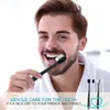 Toothbrush 20pcs Soft Micro Nano Toothbrushes 20000 Bamboo Charcoal Bristles for Fragile Teeth Oral Gum Recession 230915