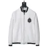 Jacket D-G new men's jacket white zipper jacket