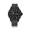 Men's Luxury Automical Watch requin carrera 1887シルバーホワイトステンレス鋼ケースカレンダーブラックフルワーキングDIA187T