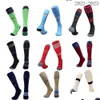 Sports Socks ADT Kids Professional Football Long Europe Soccer Club Sock Satchable Knee High Elastics Stocking Drop Delivery Outdoo DH9ET