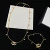 Full diamond necklace Gold Designer Necklace G Jewelry Fashion Necklace Gift