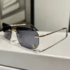 Luxus-Designer-Sonnenbrille 8344, UV400, rosa Sonnenbrille, modische Damen-Sonnenbrille, rahmenlose Legierungsbeine, klassische polarisierte Herren-Sonnenbrille, Kirschblüten-Rosa