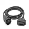 W przypadku BMW ICOM Dbable ICOM-D Motocykle Motobikes 10 Pin Adapter 10pin do 16Pin OBD2 OBDII kabel diagnostyczny I-COM A2 kable narzędzi 216Q