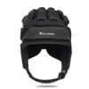 Capacetes de esqui à prova de choque Headgear Futebol Goleiro Rugby Capacete Headguard Velour Patinação Chapéu Protetor de Cabeça Homens Mulheres Unisex 230915