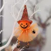 Cartoon Witchcraft Gauze Skirt Doll Hanging Bell Pendant Pumpkin Hanging Halloween Decoration Ornaments Festive Party Supplies