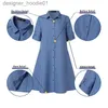 Robes décontractées de base ZANZEA femmes Europe Texture quotidienne tissu réglable longueur de sommeil couleur unie robe chemise L230916