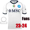 23 24 24 Maglia Napoli Soccer Jerseys 2023 2024 KIT KIT NEWETOWY DOMA DOMA SHIRT FABLICZNĄ WAKISJA WAKIEJE WAKIEŃ