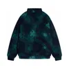 Varsity Jacket Jacquard Camouflage Turtleneck Fleece Viutonity Jacket for Men and Womenのための大規模な株が到着しました