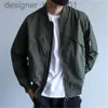 Womens Jackets 2022 new Style spring autumn Mens Workwear Baseball Uniform Top Jacket Korean Version Loose Casual Handsome Street Wear the 2022 during the and man091